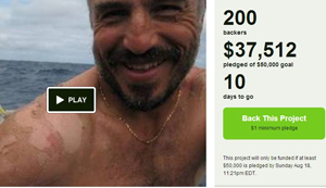 Image: Pledge total reached $35,512 only to evaporate unless we reach $50,000 in 10 more days.