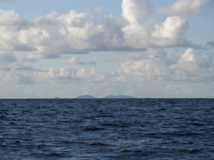 Image: Hermit Islands, from about 20 nm.  They are 140 nm west of Lorengau on Manus Island.